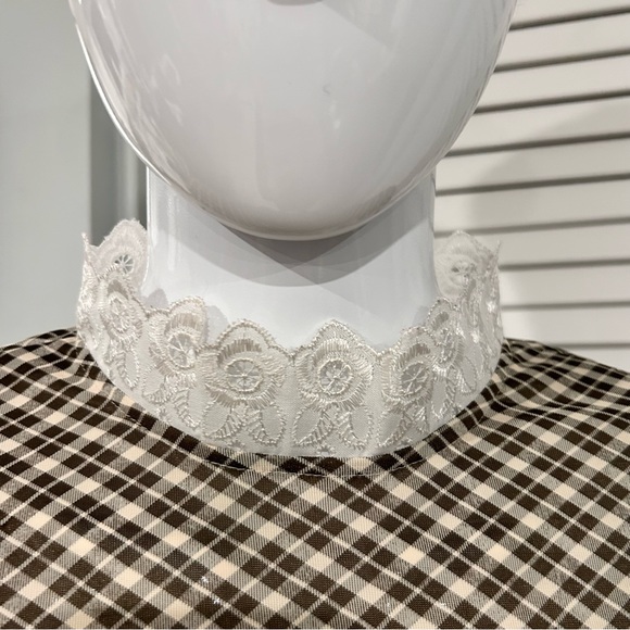 Vintage Plaid Button Down Blouse - Picture 7 of 11